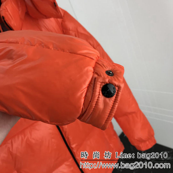 MONCLER蒙口 18冬季新款 亮橘色 輕便保暖 男款羽絨服 ydi1518